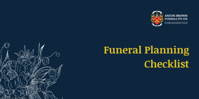 Funeral Planning Checklist