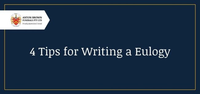 4 Tips for Writing a Eulogy Writing a eulogy