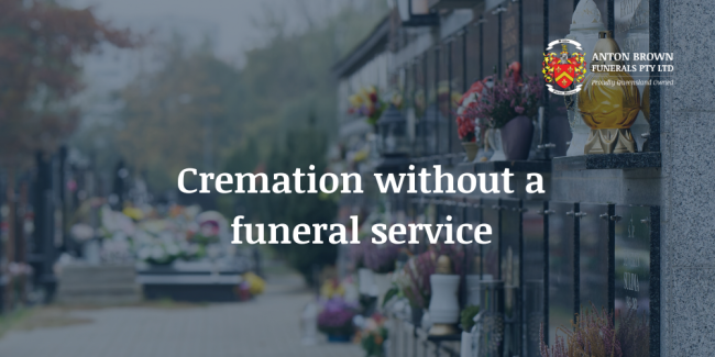 Can you get cremated without a service
