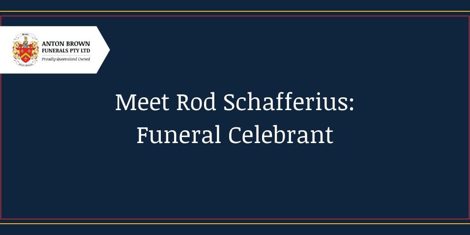 Meet Rob Schafferius feature image Funeral Celebrant