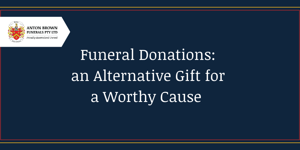 Blog header image Funeral Donations: an alternative gift for a worthy cause.