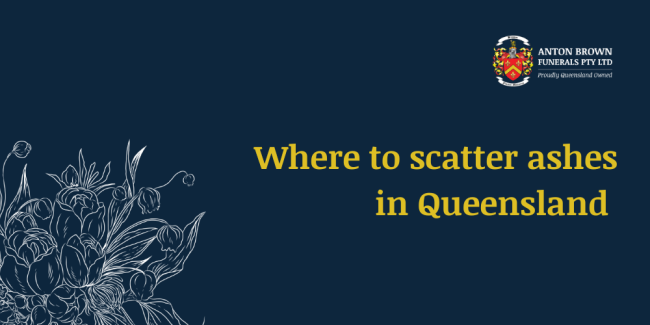 Scattering ashes in Queensland explained