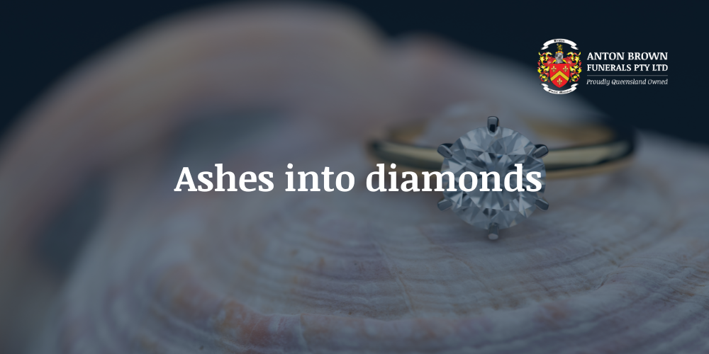 Ashes into diamonds_ a new memorial trend