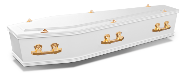White Pearl Coffin