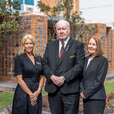 Image of Anton Brown, Sally Brown and Daughter Liz Brown
