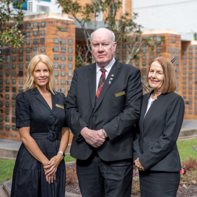 Image of Anton Brown, Sally Brown and Daughter Liz Brown